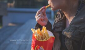 English conversation about food advertising